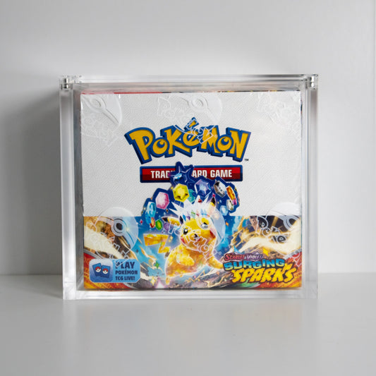 Acrylic Protective Display Case for English Pokemon Booster Box