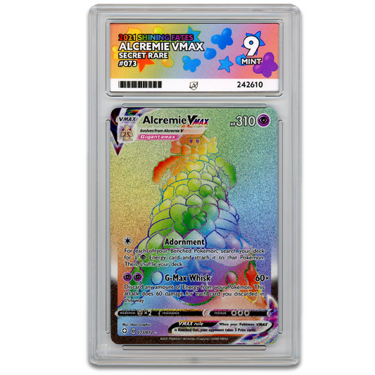 Alcremie VMAX 2021 Shining Fates #073 Secret Rare - ACE 9